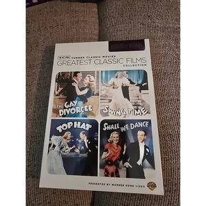 Turner Classic Movies Greatest classic Films (Gay Divorcee,Swing Time ) DVD